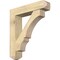 Ekena Millwork Balboa Craftsman Rough Sawn Bracket w/ Offset Brace, Douglas Fir, 8"W x 36"D x 40"H BKT0806X36X40BOA04RDF - alternate 1